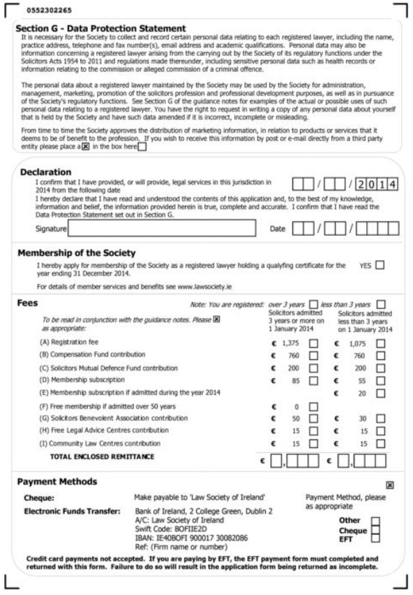 S.I. No. 496/2013 - European Communities (Lawyers' Establishment ...